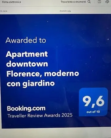 Downtown Florence, Moderno Con Giardino Apartamento Florença